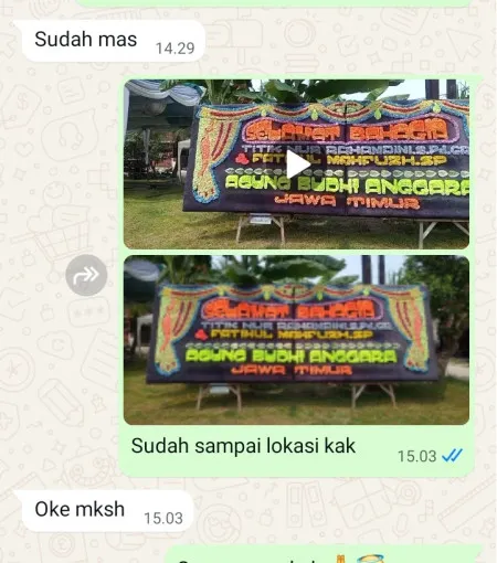 Pengiriman Papan Bunga Pecangaan Wetan Pecangaan